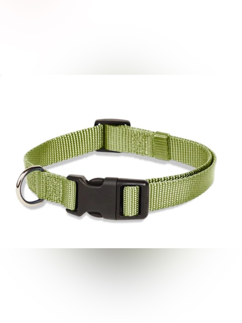 Youly 💚 BRAND NEW Adjustable Green Nylon Dog Collar with Buckle Size S